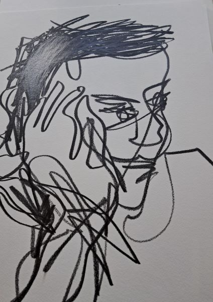 [2024] Untitled, Graphite on paper, Size Unknown